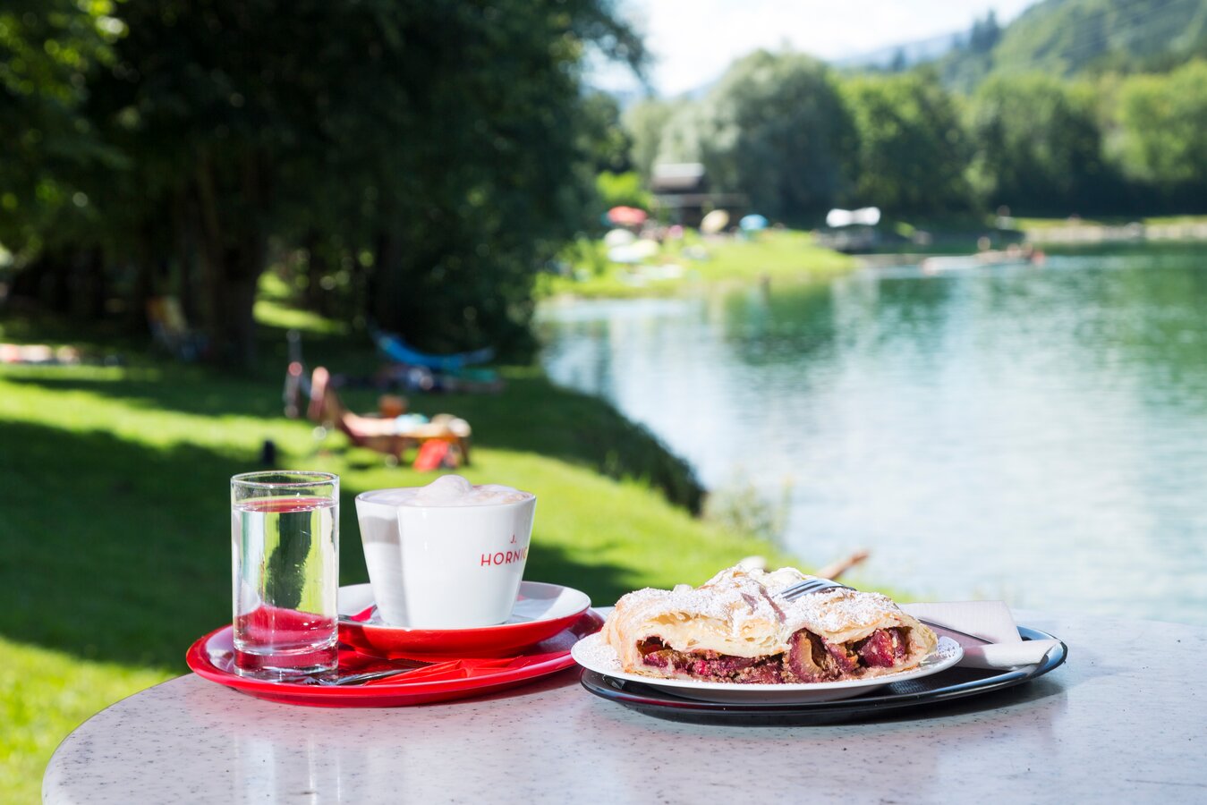 Gastronomie am Tieber Teich Gastroguide Graz